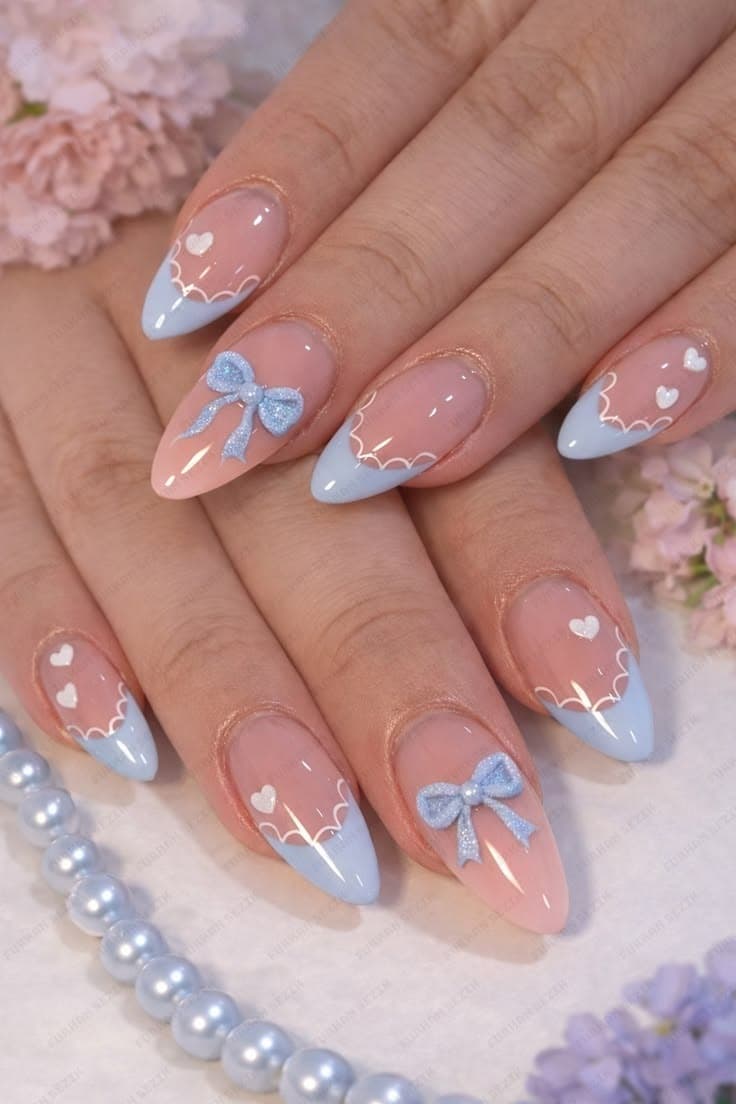 15 coquette nail ideas that feel refined, not sugary
