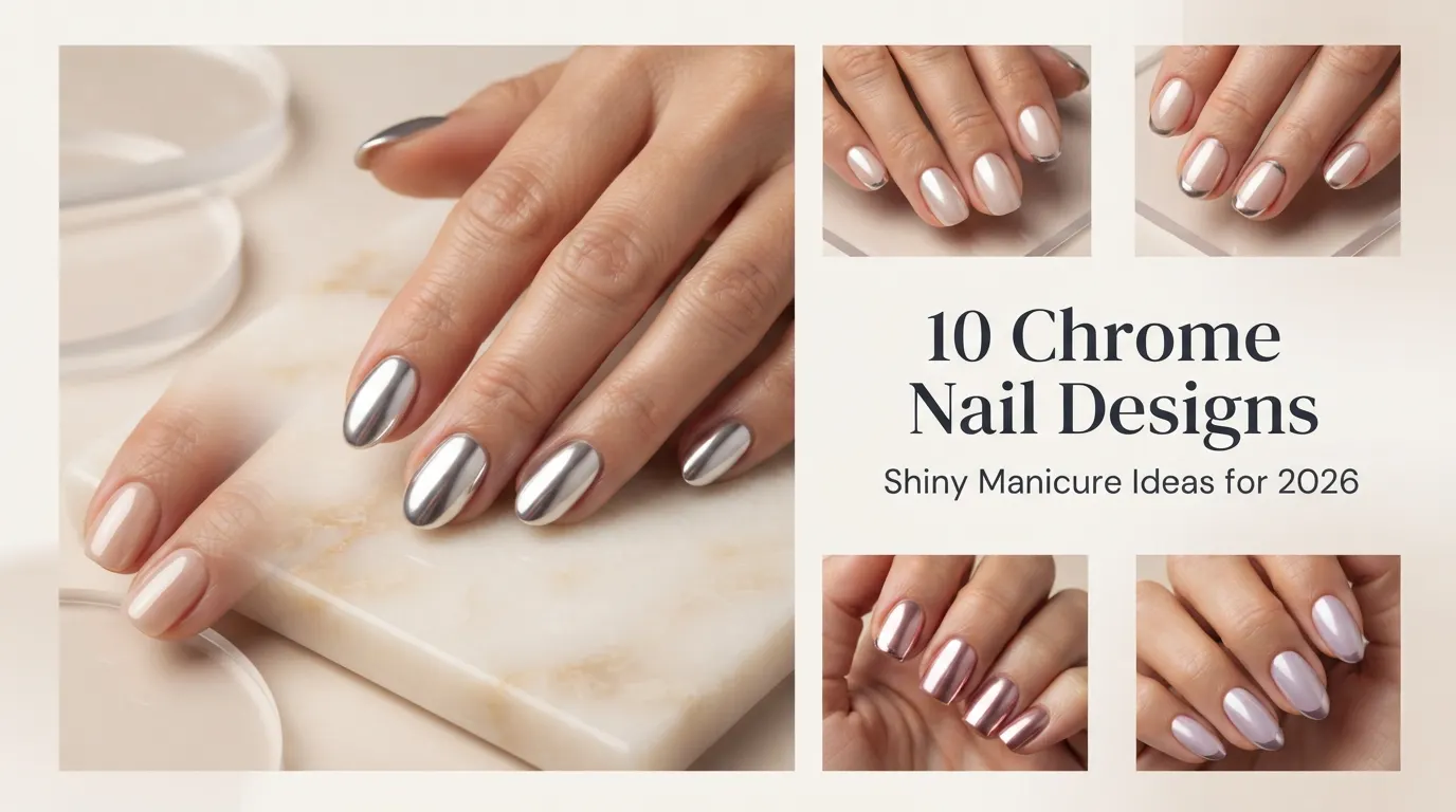 10 Chrome Nail Designs That Make Every Manicure Shine in 2026