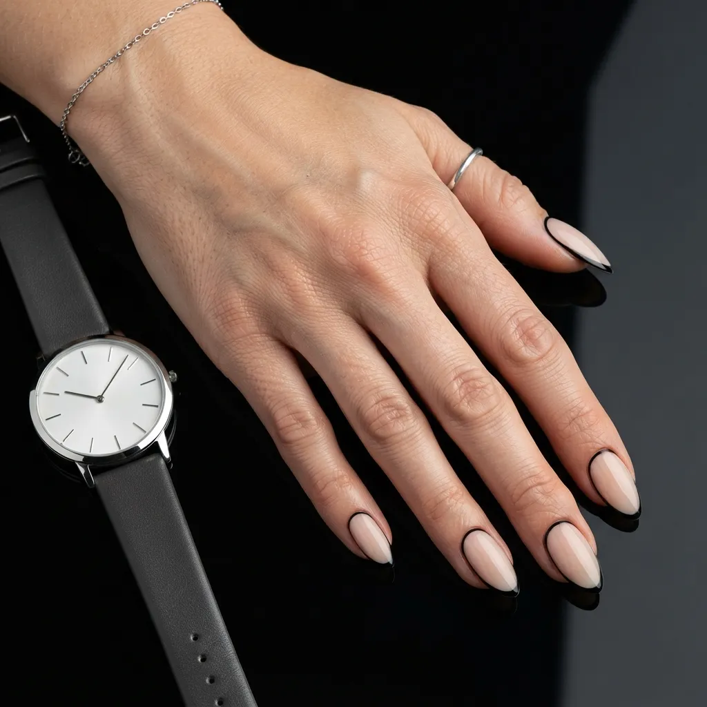 Thin Black Outline