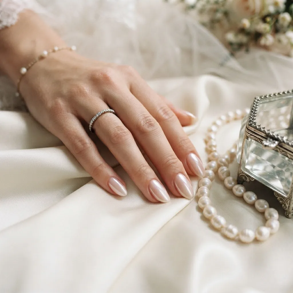 Pearl Glazed Nails