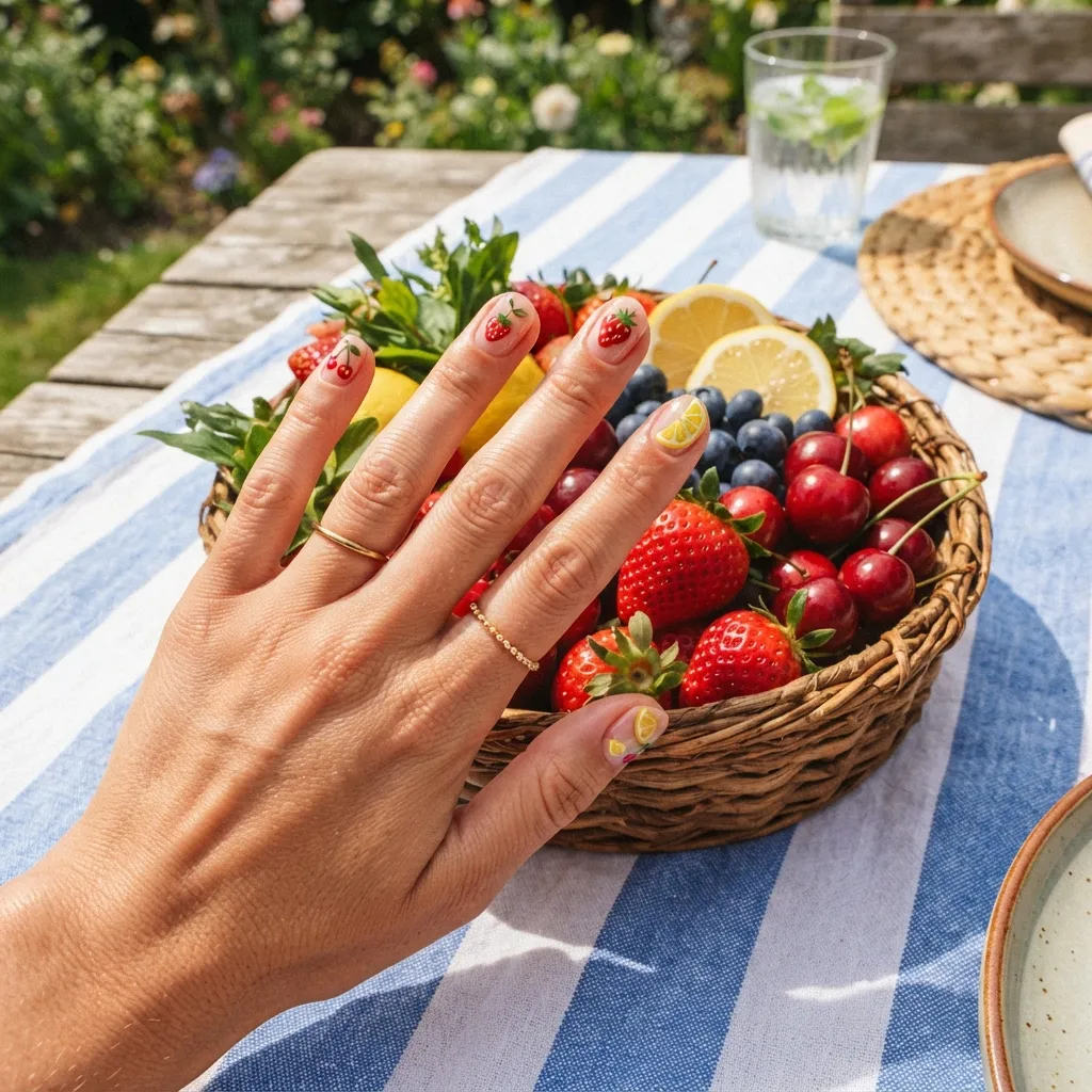 Fruit Slice Nails