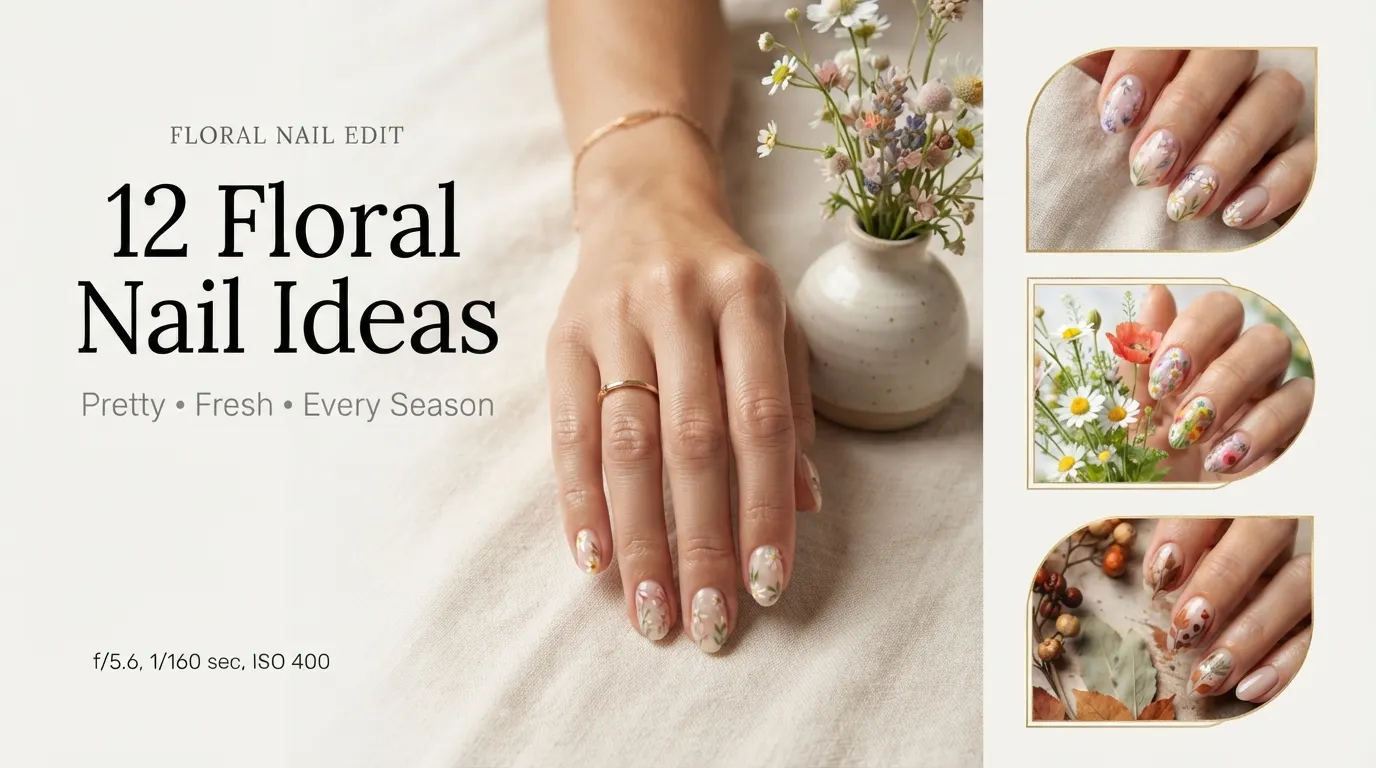 12 Floral Nail Ideas That Are Pretty, Fresh, and Perfect for Every Season