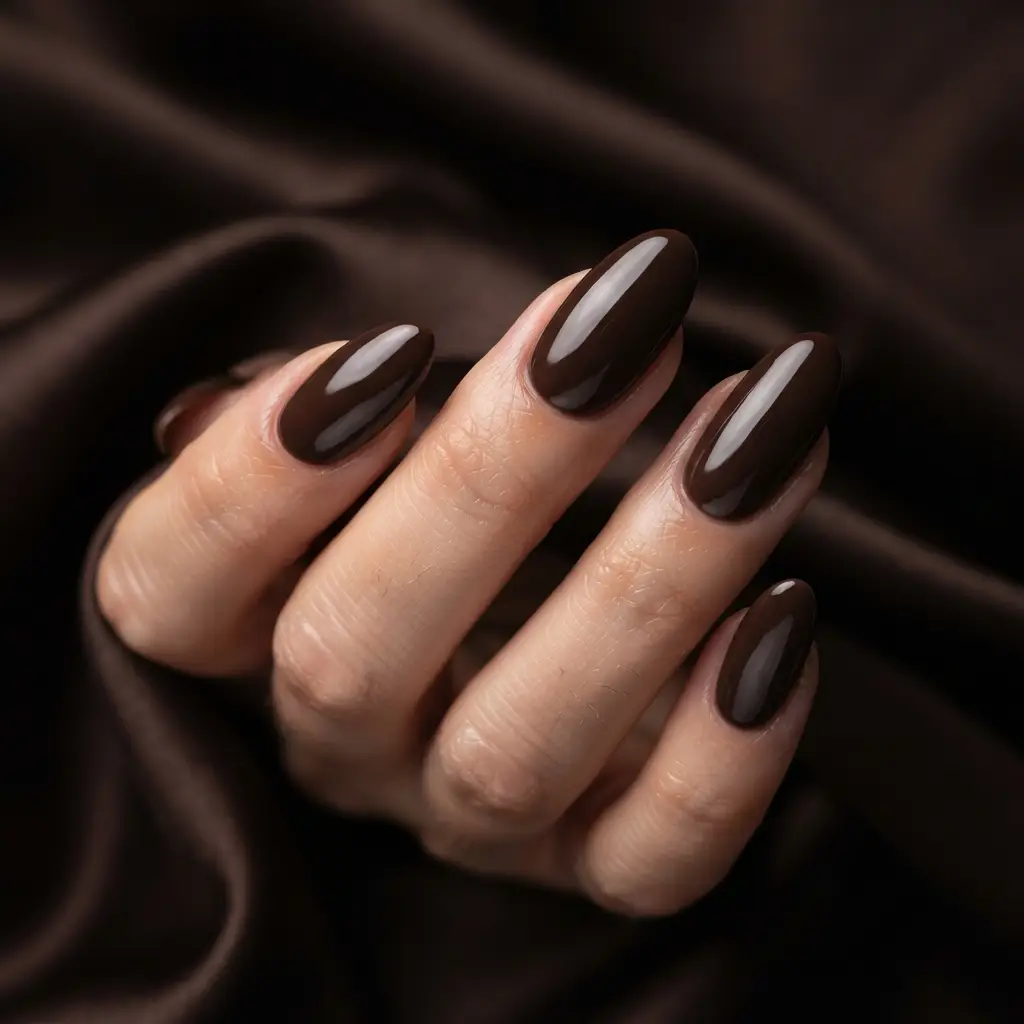 Chocolate Glazed Nails