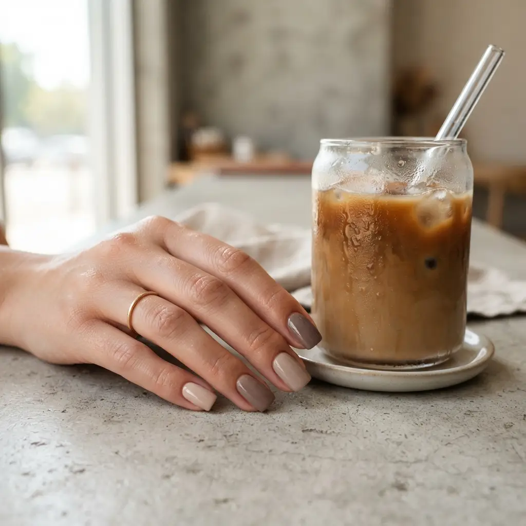 Iced Latte Nails