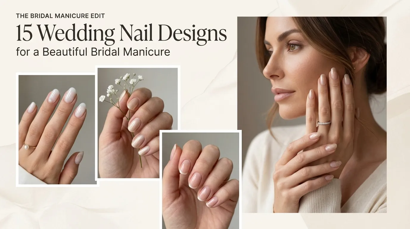 15 Wedding Nail Designs for a Beautiful Bridal Manicure