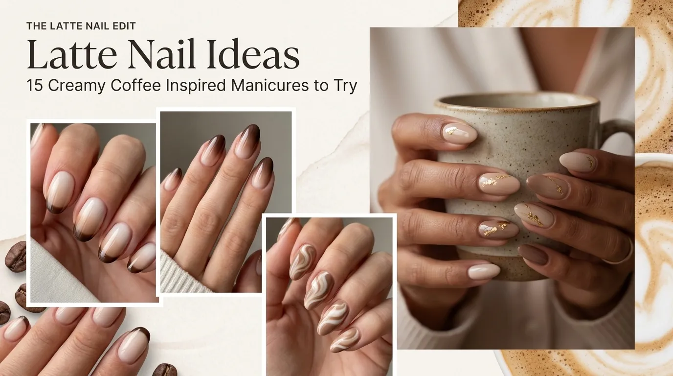 Latte Nail Ideas: 15 Creamy Coffee Inspired Manicures to Try