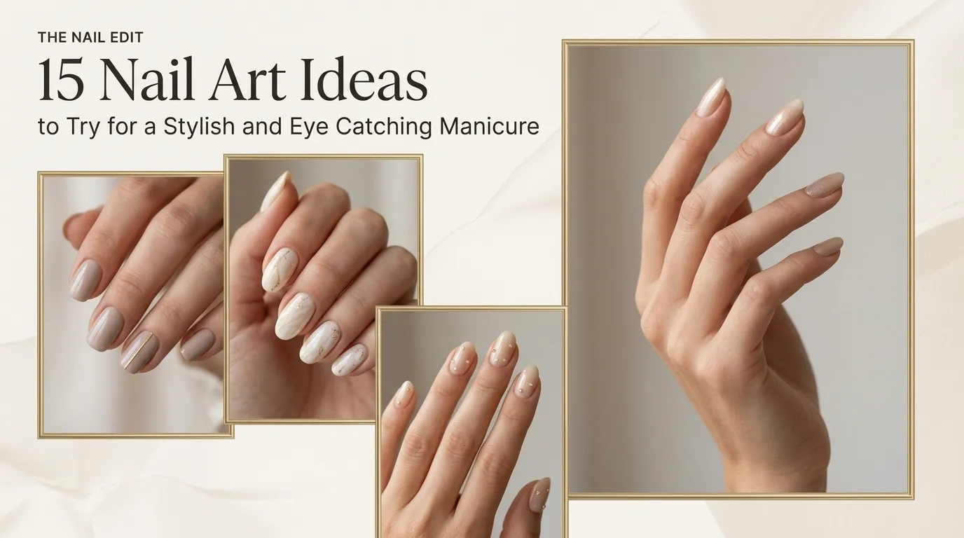 15 Nail Art Ideas to Try for a Stylish and Eye Catching Manicure