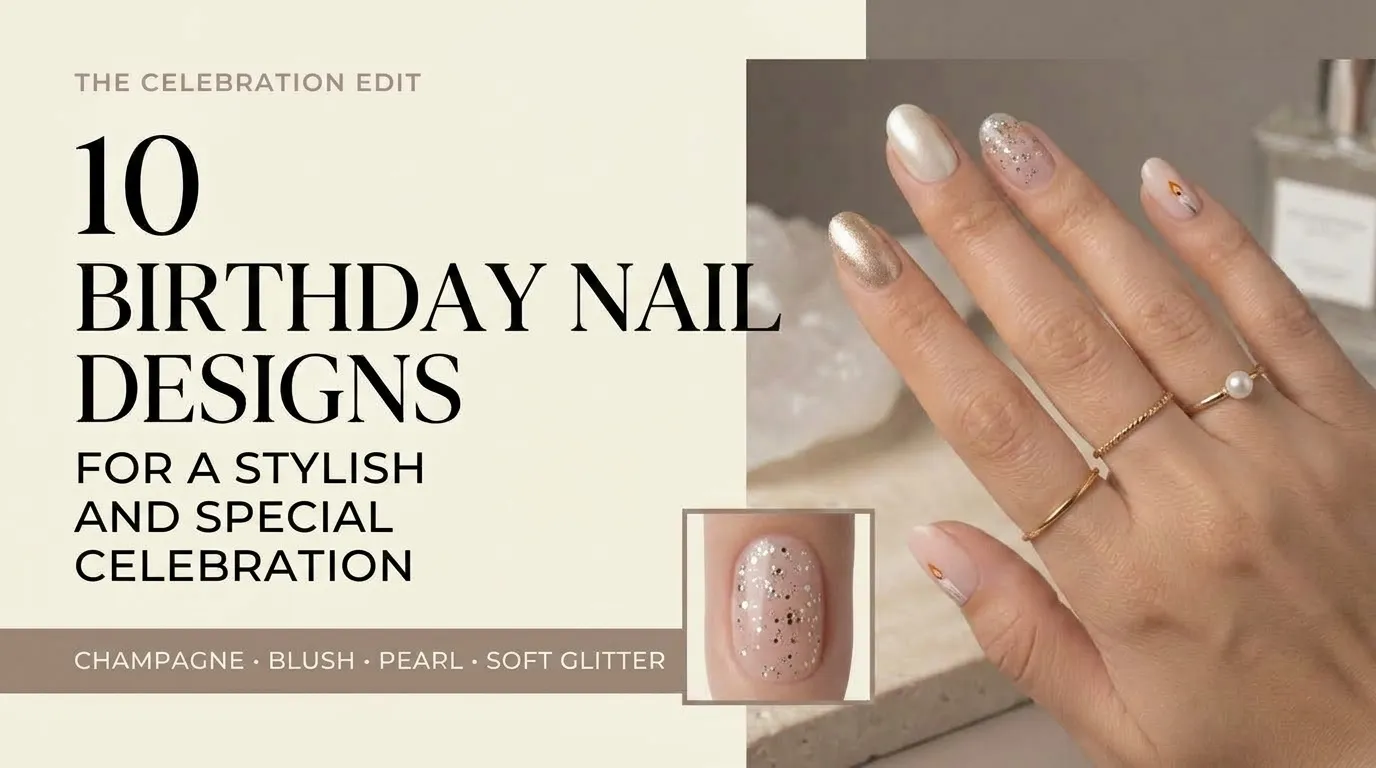 10 Birthday Nail Designs for a Stylish and Special Celebration