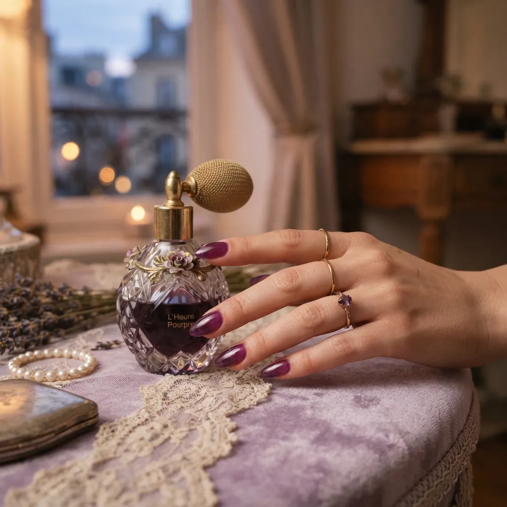 Grape Jelly Nails