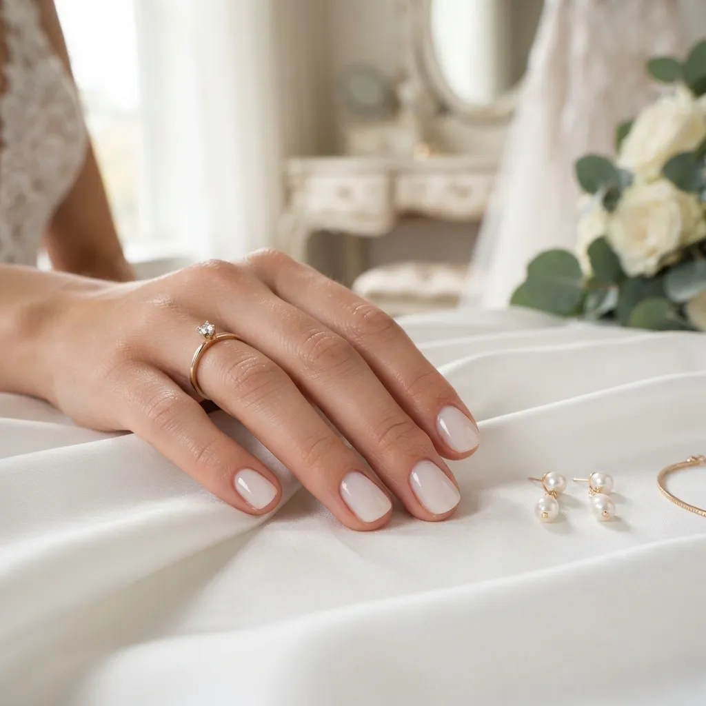 Milky Jelly Nails