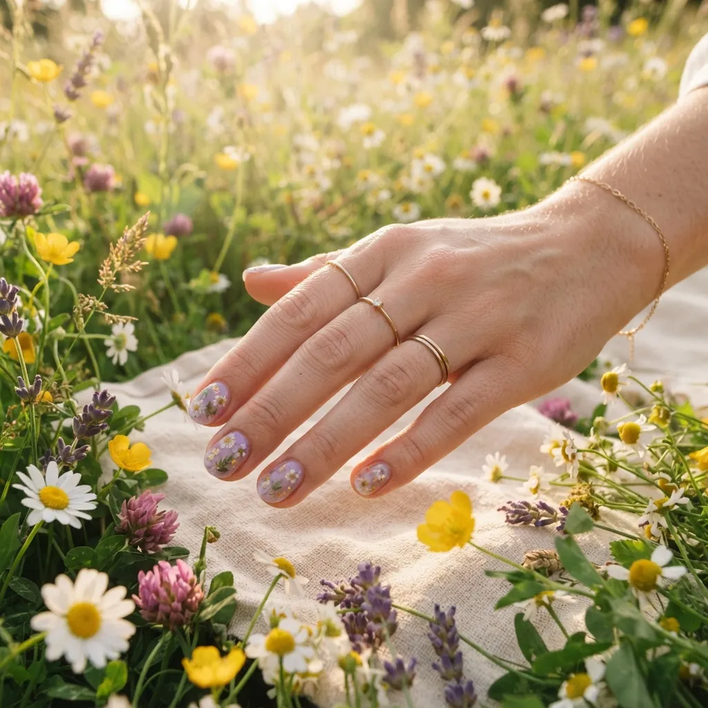 Jelly Flower Nails